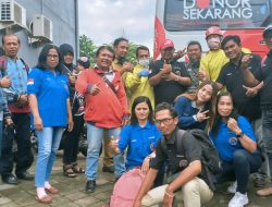 PJI DPC Kediri Raya Peringati HPN  Gelar Kegiatan Sosial Donor Darah