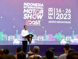 Buka IIMS 2023, Presiden Dorong Industri Otomotif Berorientasi Ekspor
