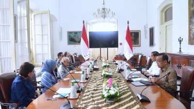 Presiden Terima Pansel Calon Anggota KPPU 2023-2028 di Istana Bogor