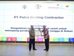 Program CSR PT Patra Drilling Contractor Raih Penghargaan KEMENDES PDTT