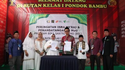 Dompet Dhuafa Bersama Rutan Kelas 1 Pondok Bambu Gelar Bina Santri Lapas