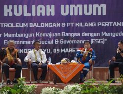 Adakan Kuliah Umum, Project Balongan Paparkan Proyek Infrastruktur Pertamina
