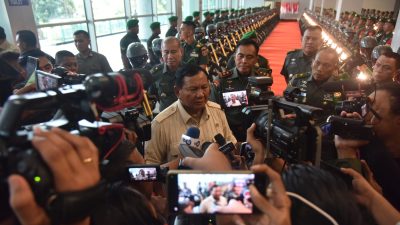 Seluruh Babinsa Kodam VI/Mlw Hadiri Pengarahan Bapak Menteri Pertahanan Republik Indonesia