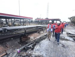 Tim Emergency Padamkan Api dalam 3 Jam, Penyaluran BBM Beroperasi Kembali