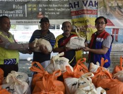 PT KPI Unit VI Balongan Beri Santunan Untuk Dhuafa Dan Anak Yatim Ring 1 Kilang