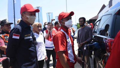 Cek Ketersediaan BBM di Arus Mudik, Menteri ESDM: Stok Cukup dan Pelayanan di SPBU Baik