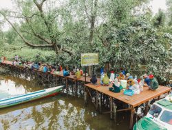 Hari Bekantan, Terminal BBM Banjarmasin Pertamina Bersama Bupati Barito Kuala Resmikan Ekowisata Mangrove Rambai Center   