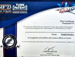 ELNUSA Harumkan Nama Bangsa di Istanbul International Invention Fair 2023
