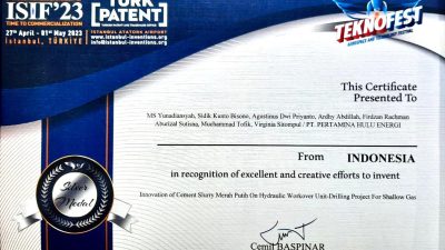 ELNUSA Harumkan Nama Bangsa di Istanbul International Invention Fair 2023