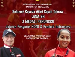 Ketua PGI Bersama Ketua Ketua KONI Ucapkan Selamat Atas Prestasi Atlet Sepak Takraw Asal Indramayu Pada SEA GAMES 2023 
