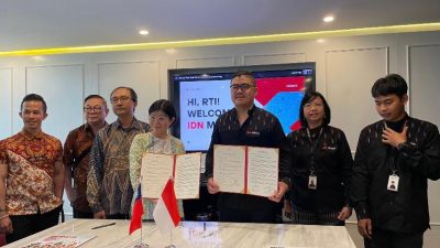 RTI Jalin Kerja Sama Pertukaran Berita dengan IDN Media