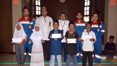 Ikhtiar Untuk Kelancaran Pemeliharaan Kilang, Pertamina Unit Balongan Santuni Anak Yatim