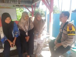 Bhabinkamtibmas Desa Saba Jambu Himbau Anak-Anak Remaja Agar Hati-hati Dalam Bergaul