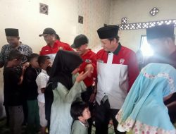 DPD Pemuda Lira Madina Santuni Anak Yatim di Desa Jambur Padang Matinggi