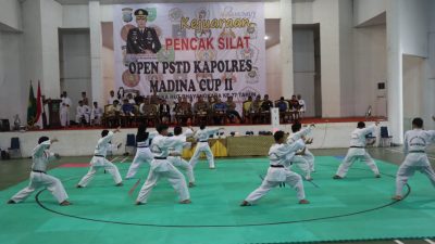 Kapolres Madina, Buka Kejuaraan Pencak Silat Open PSTD Tahun 2023
