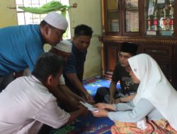 Wartawan Galang Dana Bantuan Ke Keluarga Almarhum Ismail Nasution (Oji)
