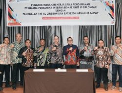 RU VI Balongan Tingkatkan Aspek Keamanan Melalui Kerja Sama dengan Arhanud 14/PWY dan Lanal Cirebon