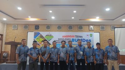 Bimtek di Rindang dan D'san Hotel Mendapat Dukungan Serta Antusian Kepala Desa