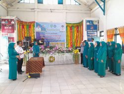 Ketua TP-PKK Kecamatan Tambangan Lantik 20 Anggota PKK Desa dan Kelurahan
