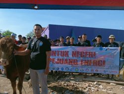 Federasi Serikat Pekerja Pertamina Bersatu Distribusikan Hewan Kurban Untuk Warga Terampak Gempa Cianjur