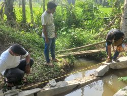 Kontraktor CV Nabila Janji Perbaiki Irigasi Yang Rusak di Saba Lamo