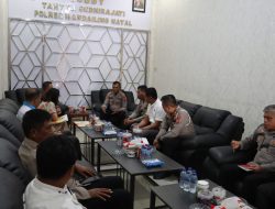 Polres Madina Terima Kunjungan Kerja Ombudsman Perwakilan Sumut
