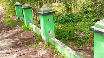 Pagar Pemakaman Hilang Dicuri, Pemuda Setempat Geram
