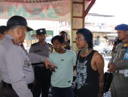 Binmas Polres Madina bersama Gabungan Pemkab Gelar Penertiban dan Pembinaan Gepeng
