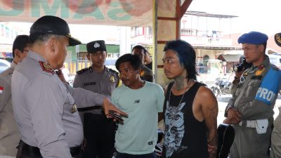 Binmas Polres Madina bersama Gabungan Pemkab Gelar Penertiban dan Pembinaan Gepeng