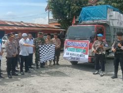Ketua DPRD Madina Erwin Efendi Lubis Lepas Pendistribusian Logistik Pilkades Serentak tahun 2023