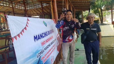 HUT IWO ke 11 : Tabroni Menangkan Lomba Mancing