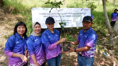 Pertamina Patra Niaga Regional JBB Resmikan Taman Kupu-Kupu di Kiarapayung Lewat Program Greenpartner 8.0