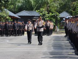 Polres Madina Turunkan 912 Personil Amankan Pilkades Serentak Tahun 2023