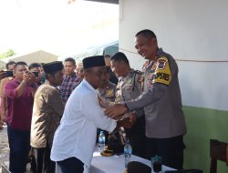 Kapolres Madina Dan Rombongan Pengamanan Cek Pilkades di Desa Gunungtua Jae