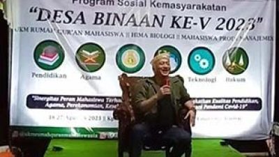 Dik Doank dan Mahasiswa UIA Ajak Masyarakat Lestarikan Lingkungan Pada Kegiatan Pengabdian Masyarakat di Tanjung Pasir, Teluknaga Tangerang