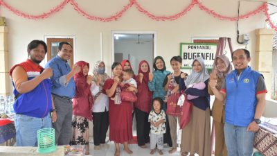 Kuatkan Peran Tangani Stunting, Manajemen RU VI Salurkan Bantuan melalui Posyandu