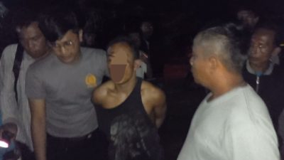 Warga Parbangunan dan Polisi Grebek Rumah Bandar Narkoba