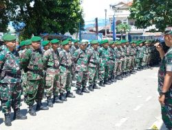 500 Personil TNI Disiagakan Pengamanan Pilkades, Dandim Rangkul Mereka Agar Kita Selalu di Cintai Rakyat