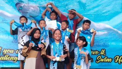 Enam Atlet Prima Swimming Club Sukses Raih Medali Pada Kejuaraan Renang di Depok