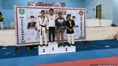 Dojang Ghakaboeki Turunkan 11 Atlet Dalam “RAOS Open Piala Bergilir Bupati Indramayu”