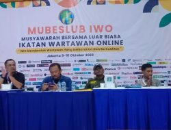 Teuku Yudhistira Pimpin IWO Pusat