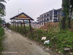 Pagar Pengamanan Pembangunan Pasar Baru Panyabungan Raib, Disperindag Madina Tidak Mengetahui