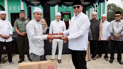 Bupati Madina Resmikan Masjid Ali Haromain