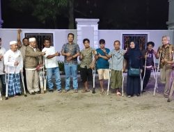 Momen Bahagia, 28 Penyandang Disabilitas Dari Berbagai Kabupaten Diberangkatkan Menuju Kota Medan