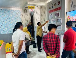 Sat Intelkam Polres Madina Gelar Sosialisasi Pelayanan SKCK sekaligus Launching Delivery SKCK