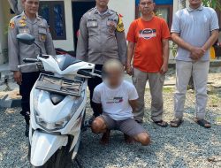 Berkat Rekaman CCTV, Unit Reskrin Polsek Karangampel Amankan Pelaku Curanmor