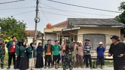 Ciptakan Lingkungan Sehat Mahasiswa KKM Institut Padhaku Gelar Bakti Sosial Bersama Warga Desa Jayalaksana