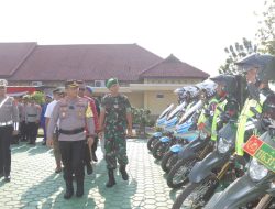 Polres Indramayu Gelar Apel Pasukan Operasi Lilin Lodaya 2023 Untuk Pengamanan Natal dan Tahun Baru