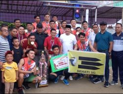 Kalahkan PBVSI, Sehati VC Juara Bola Volli Dandin Cup I