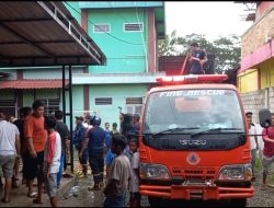 Gudang Ikan Asin Di Kelurahan Panyabungan III Hangus Terbakar, Korban Merugi Hampir 500 Juta